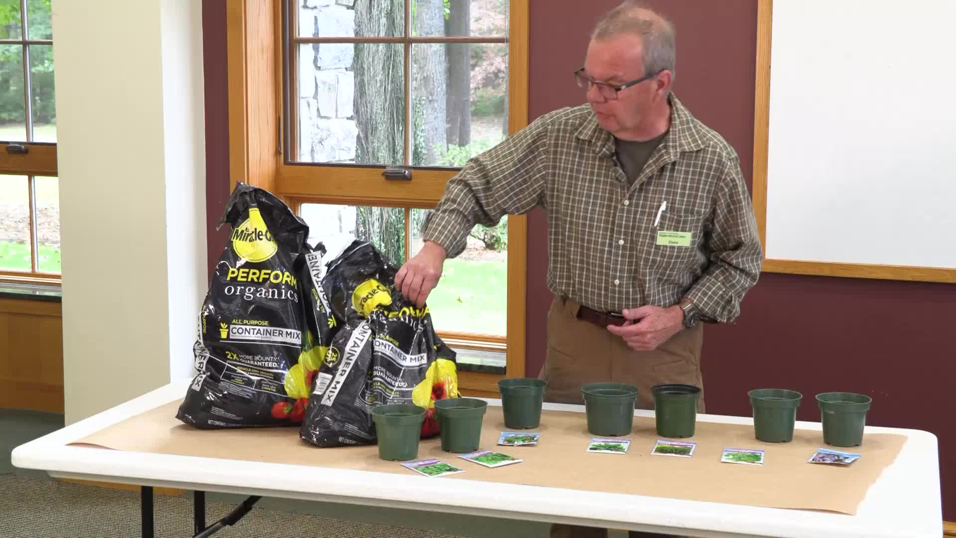 Container Gardening Tutorial with Librarian Dana Benner