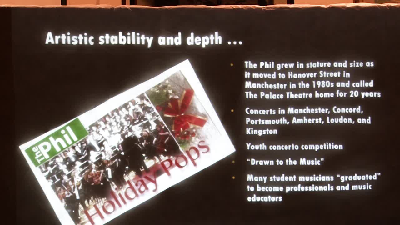 Navigate to History of the NH Philharmonic - Val Zanchuk
