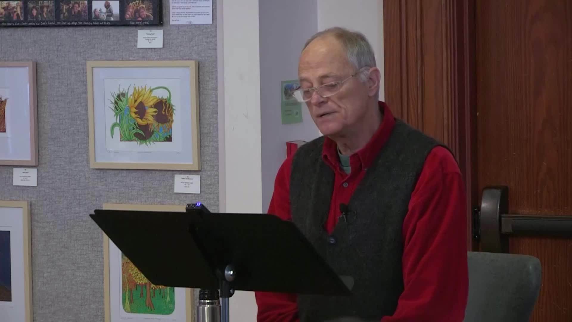 Reading of Dylan Thomas Lyrical Portrait of Holidays Past