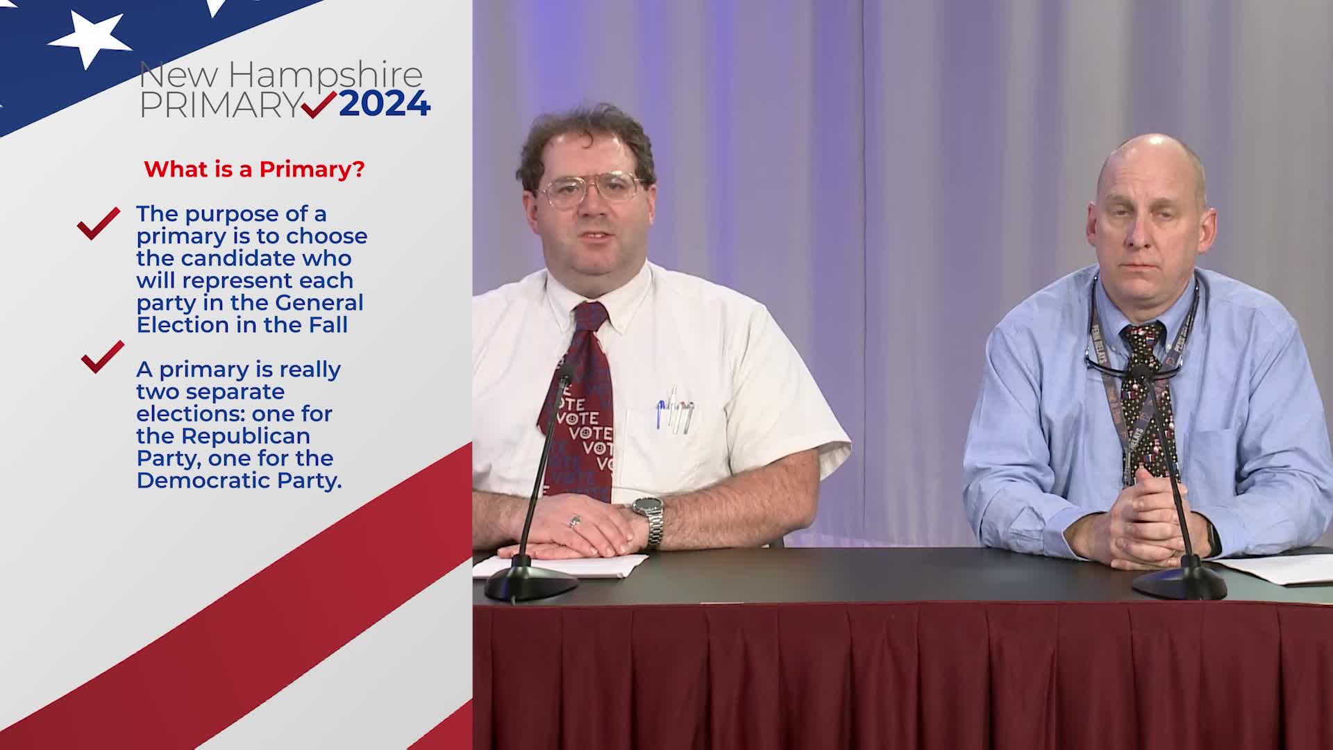 Presidential Primary PSA 2024