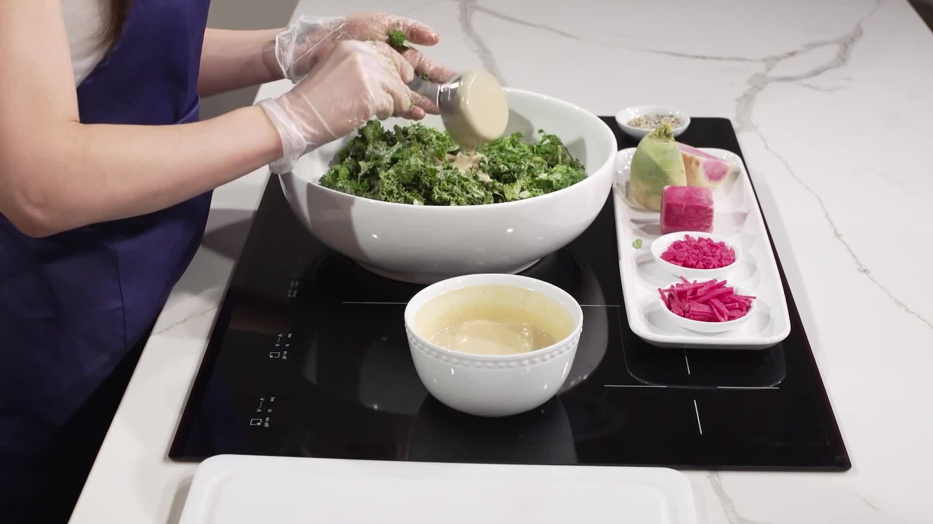 Melissa's Famous Tahini Dream Kale Salad - Mood Food with Me