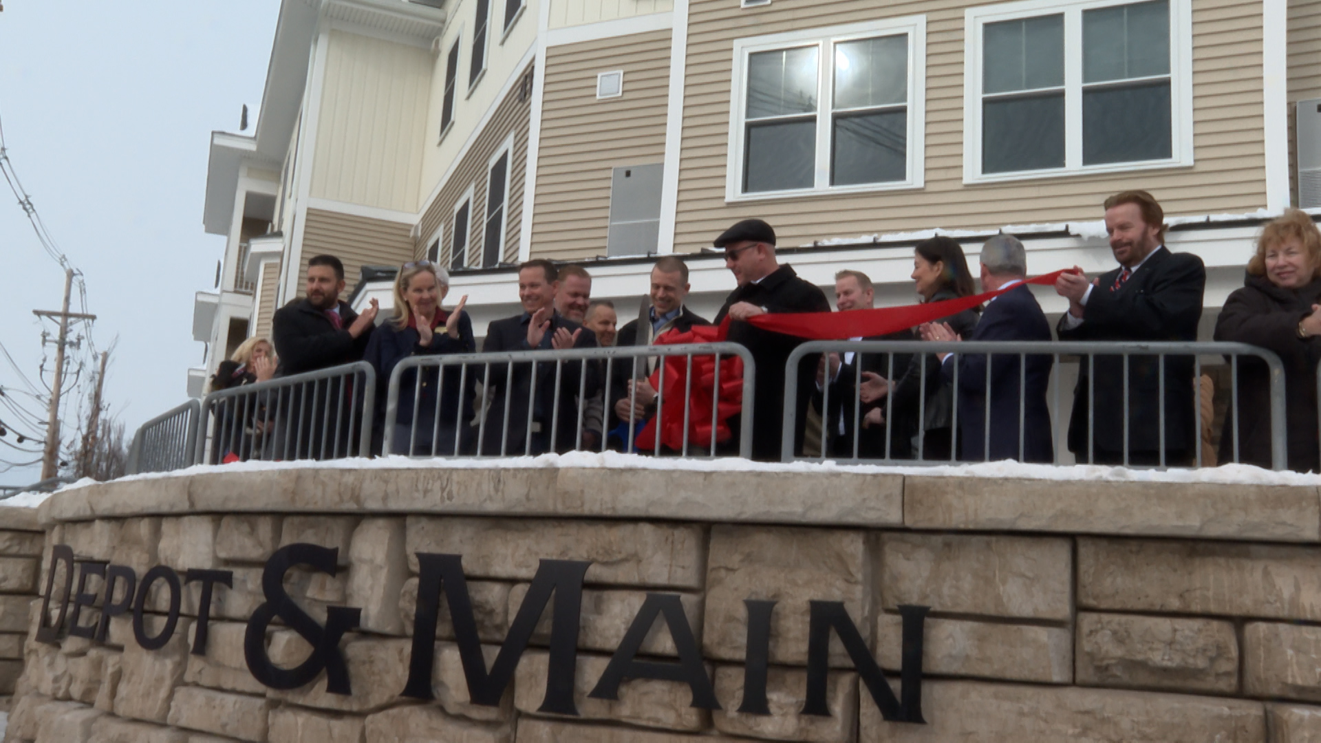 Ribbon Cutting Depot & Main Workforce Housing