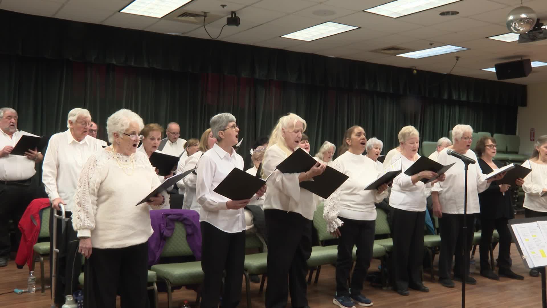 Ladies Tea- Happy Hearts Chorus sings He Ain't Heavy"