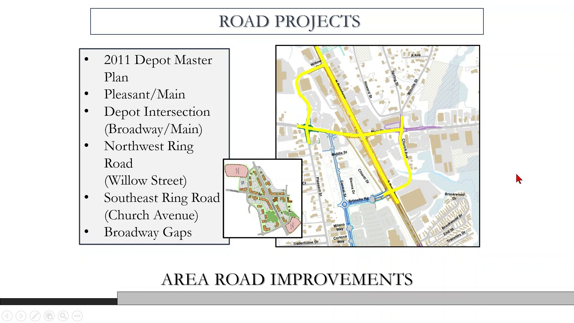 Discussion on Utility Undergrounding – Main Street and Pleasant Street Intersection