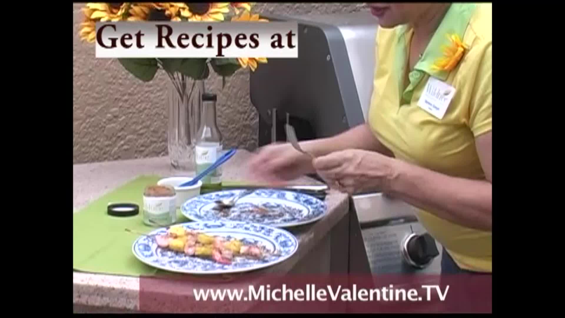 Healthy Cooking - BBQ Shrimp Pineapple Kebobs
