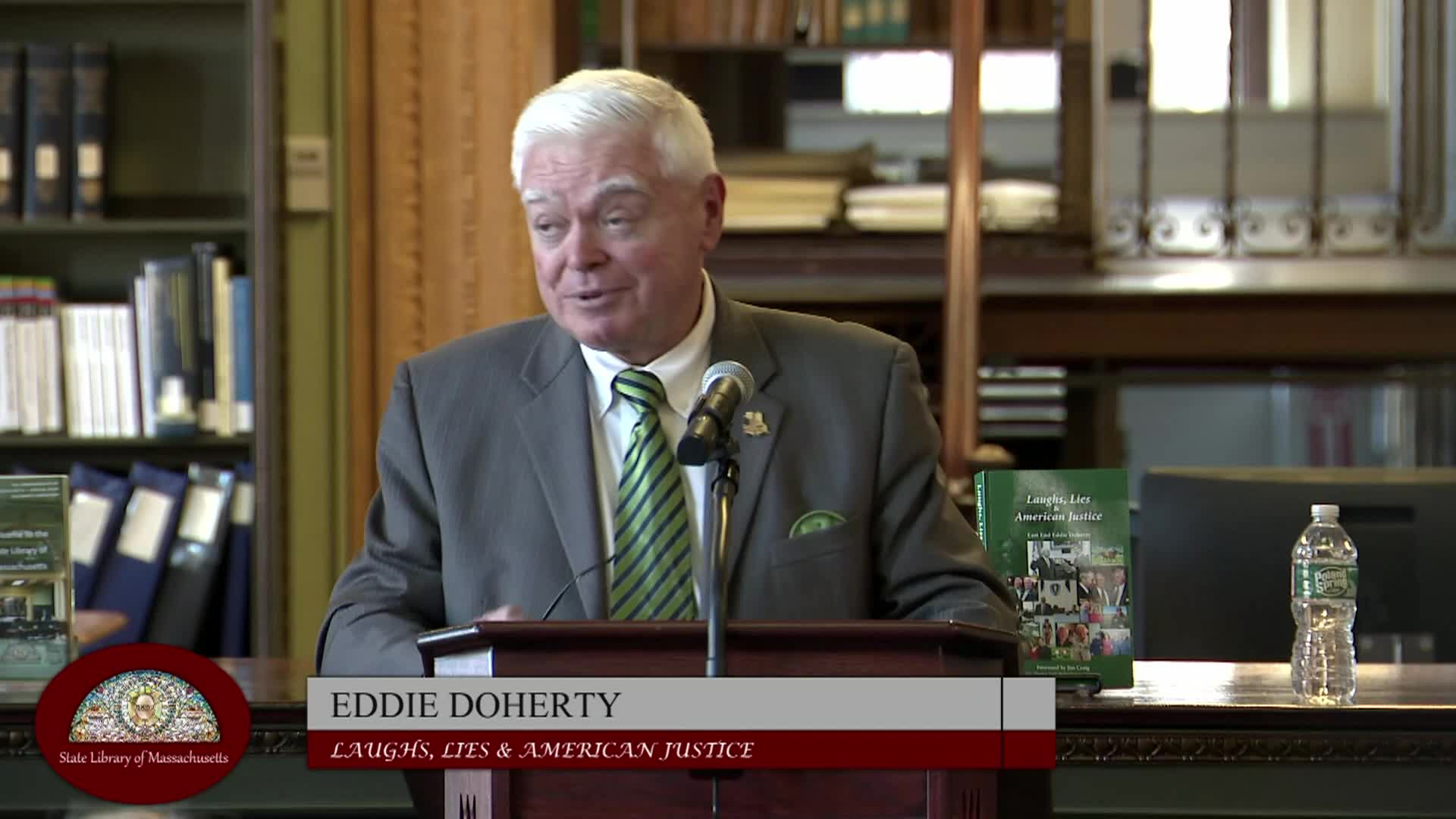 MA State Library Author Talk with Eddie Doherty