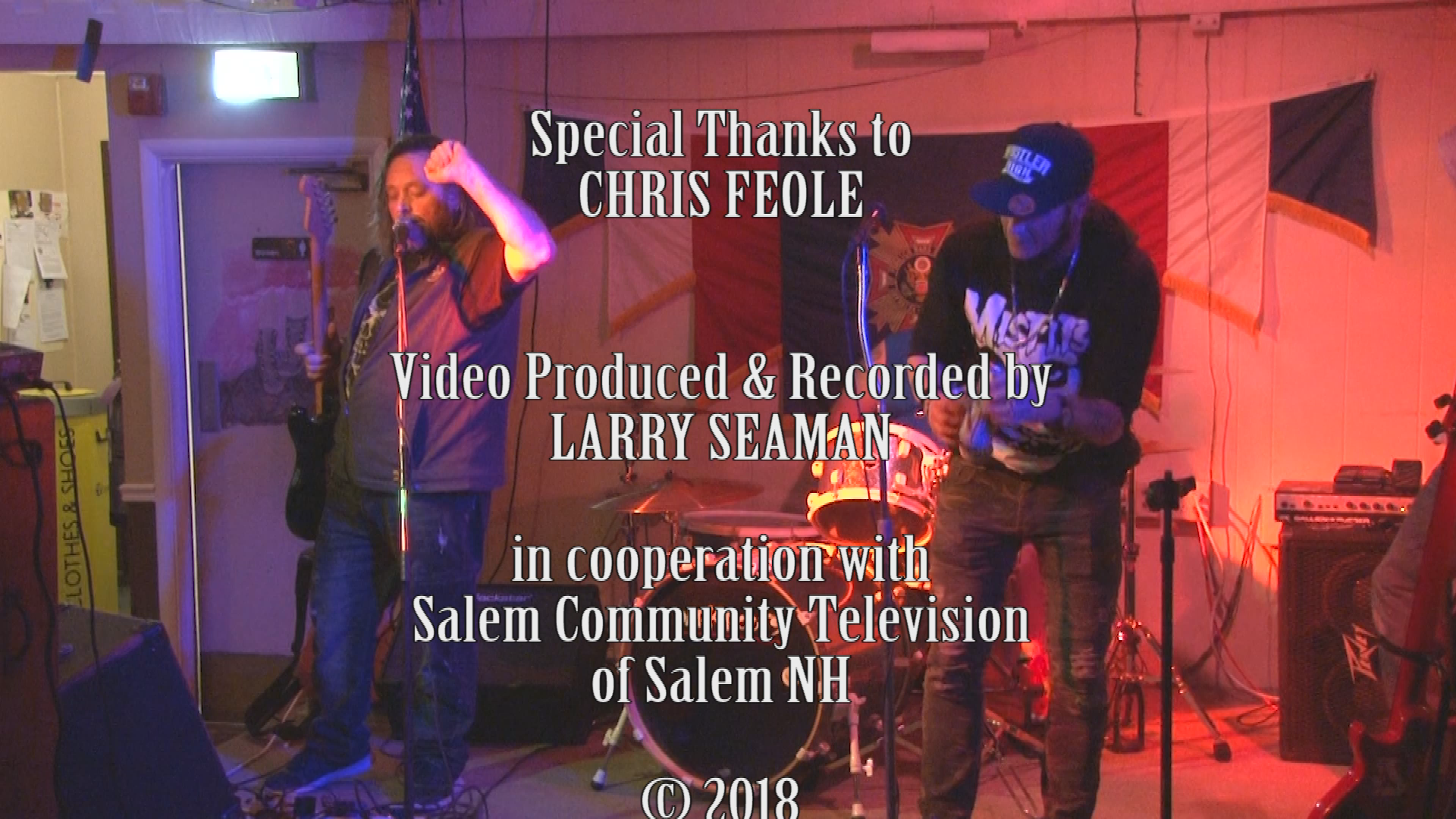 The Band "Dark Roots" at the PTSD Awareness Concert at VFW Salem NH