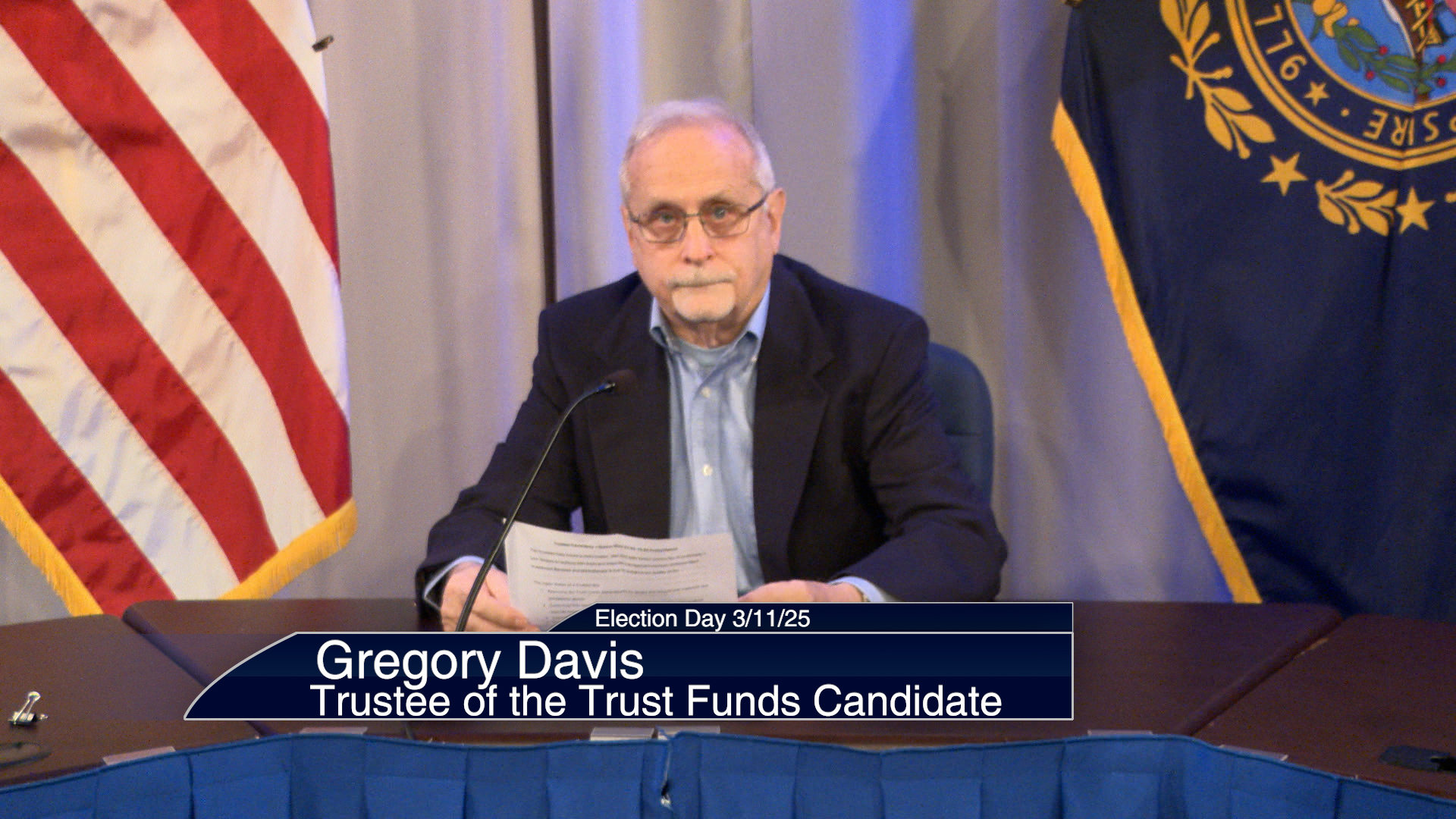 Decision 2025: Candidate for Trustee of the Trust Fund