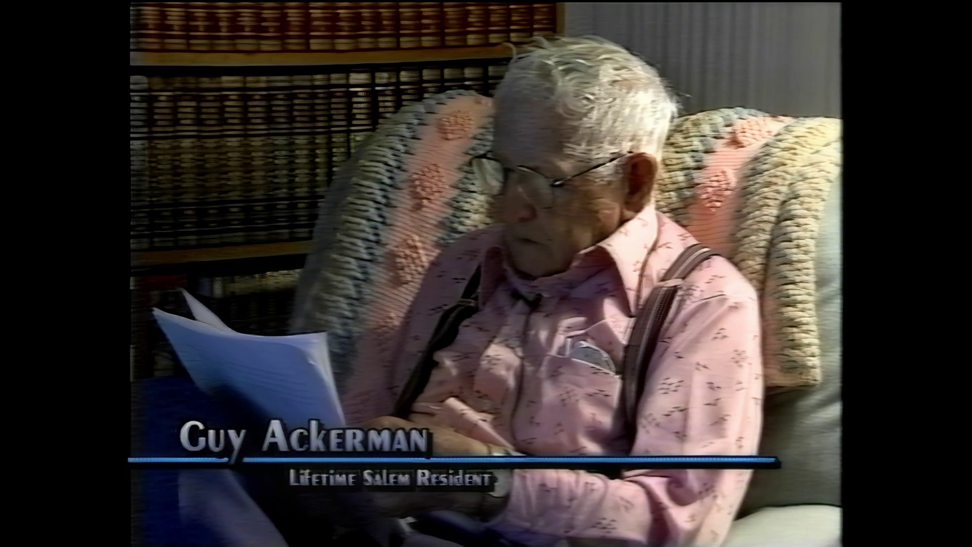 Salem History On Tape - Guy Ackerman Part II 1997