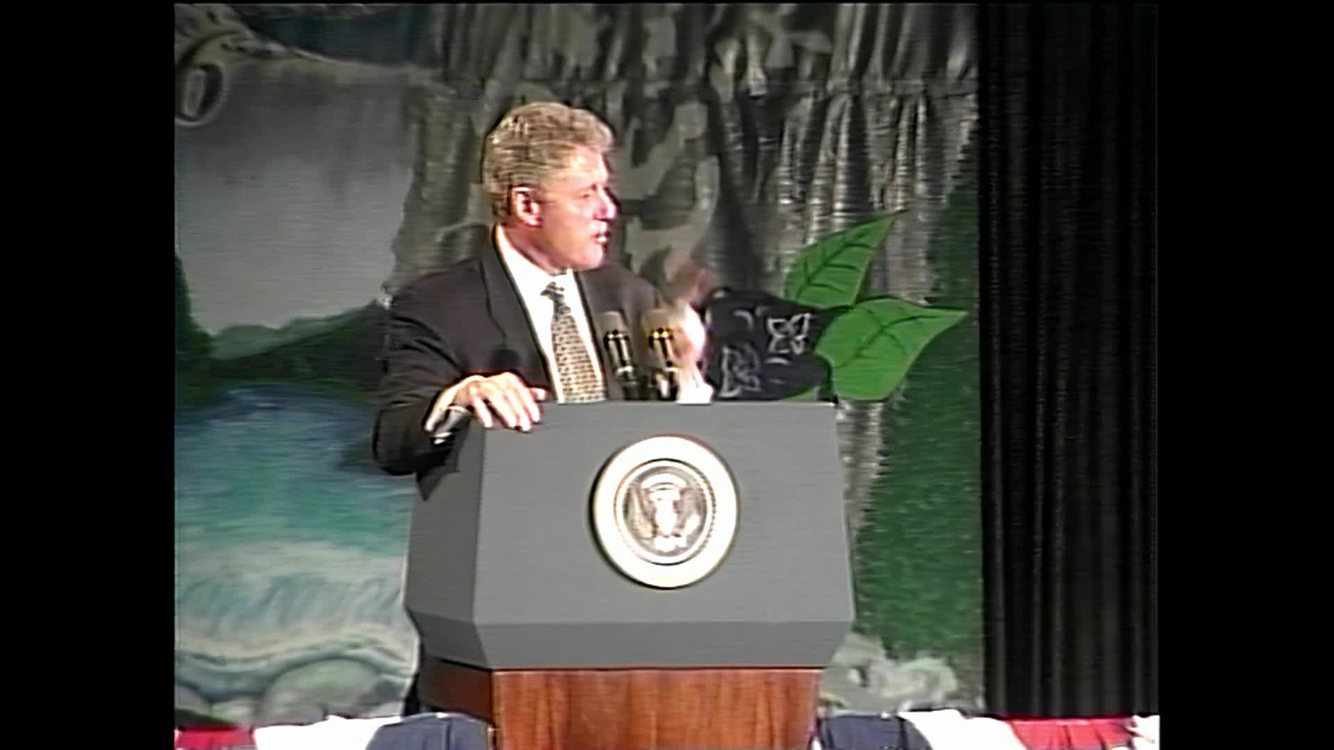History on Tape - President Clinton at Salem High School - Feb 1996