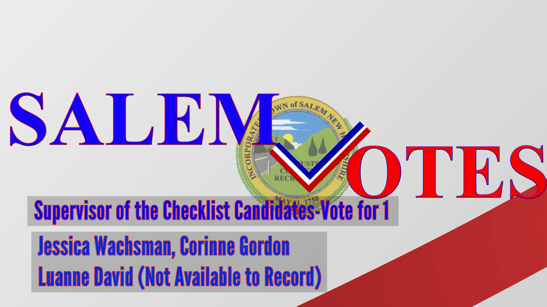 Thumbnail image for Decision 2026- Supervisor of the Checklist Candidates