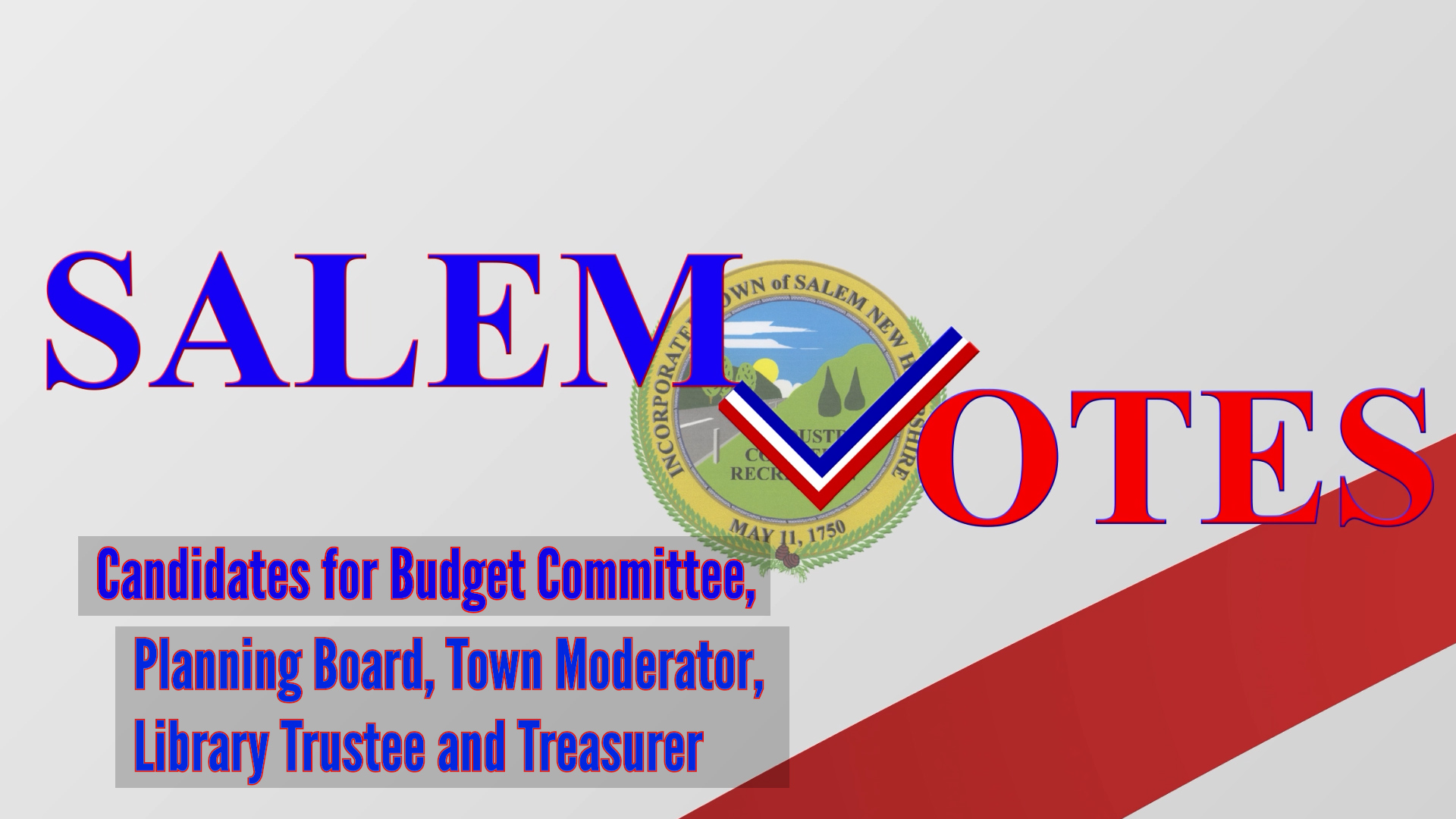 Thumbnail image for Decision 2026, Candidates: BudCom, Planning, Moderator, Library & Treasurer