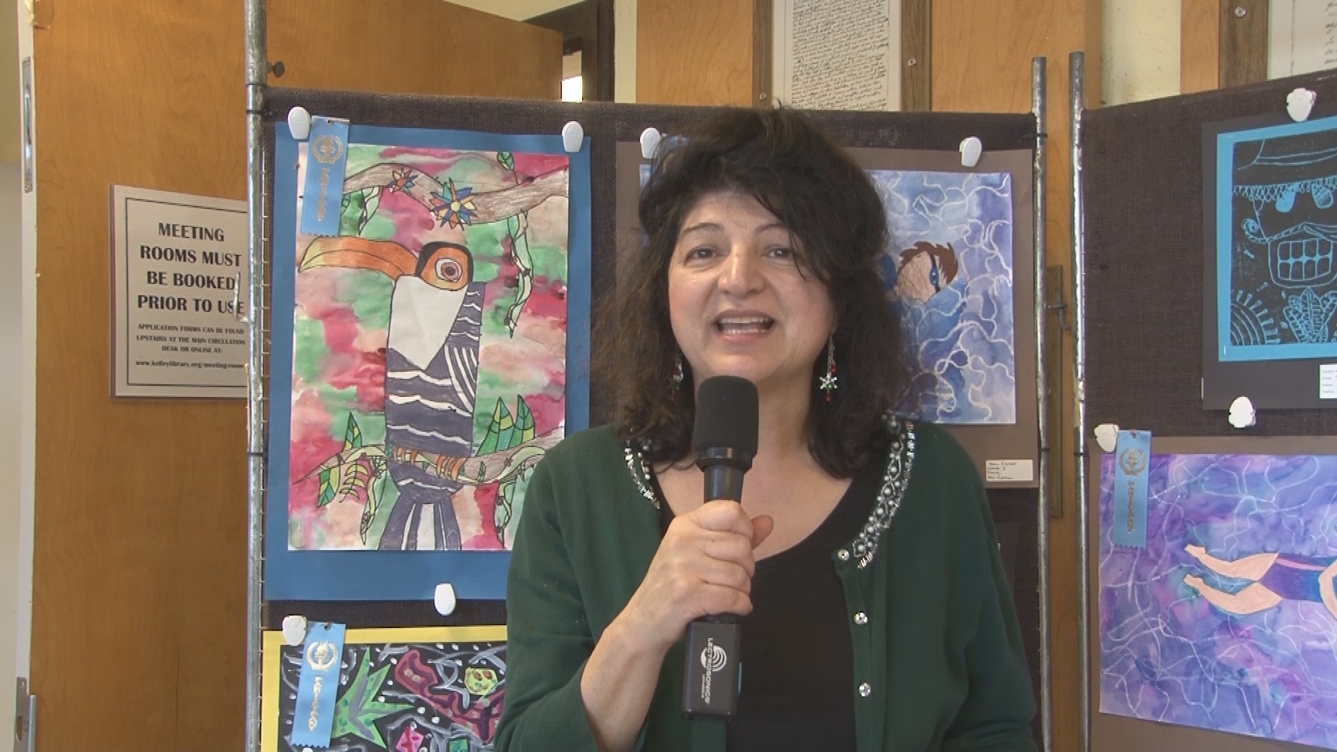 Salem Today: Winter Art & Ford Flowers