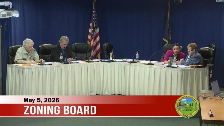 Thumbnail image for Zoning Board of Adjustment 5/5/26
