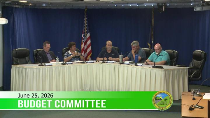 Thumbnail image for Budget Committee 6/25/26