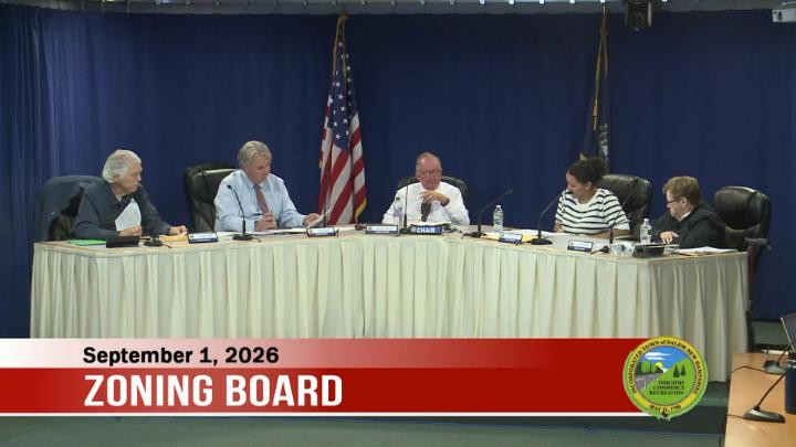 Thumbnail image for Zoning Board of Adjustment 9/1/26