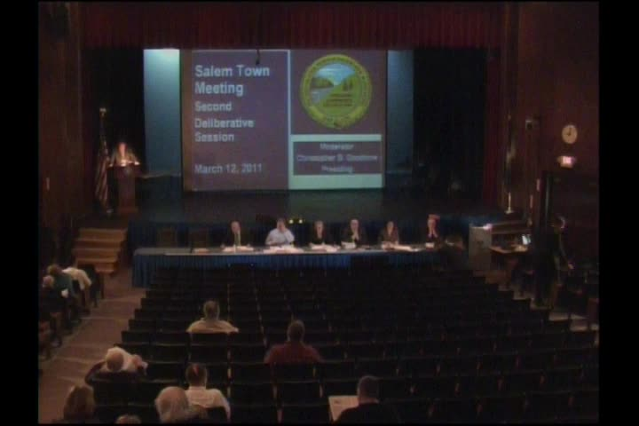 Thumbnail image for 2nd Deliberative Session 3/12/11