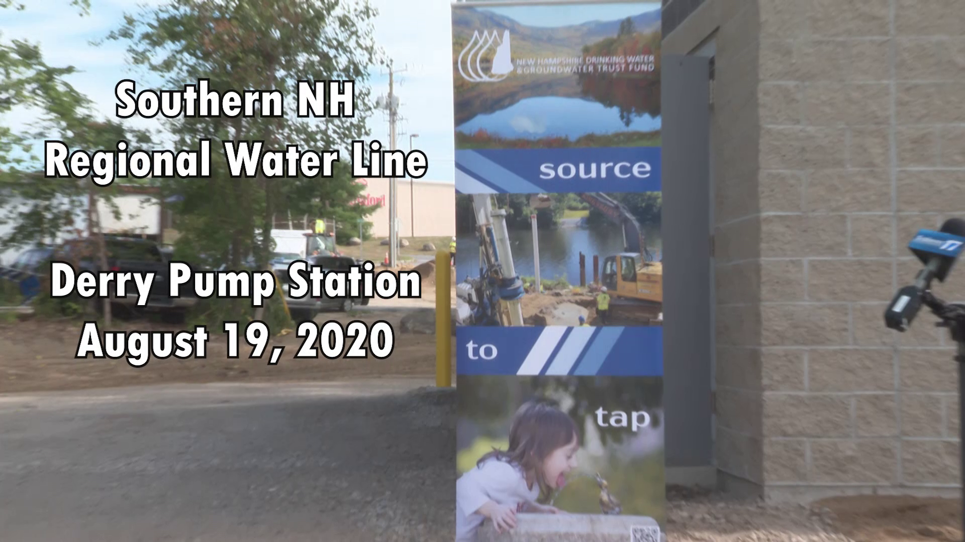 Southern NH Regional Water Line - Derry Pump House