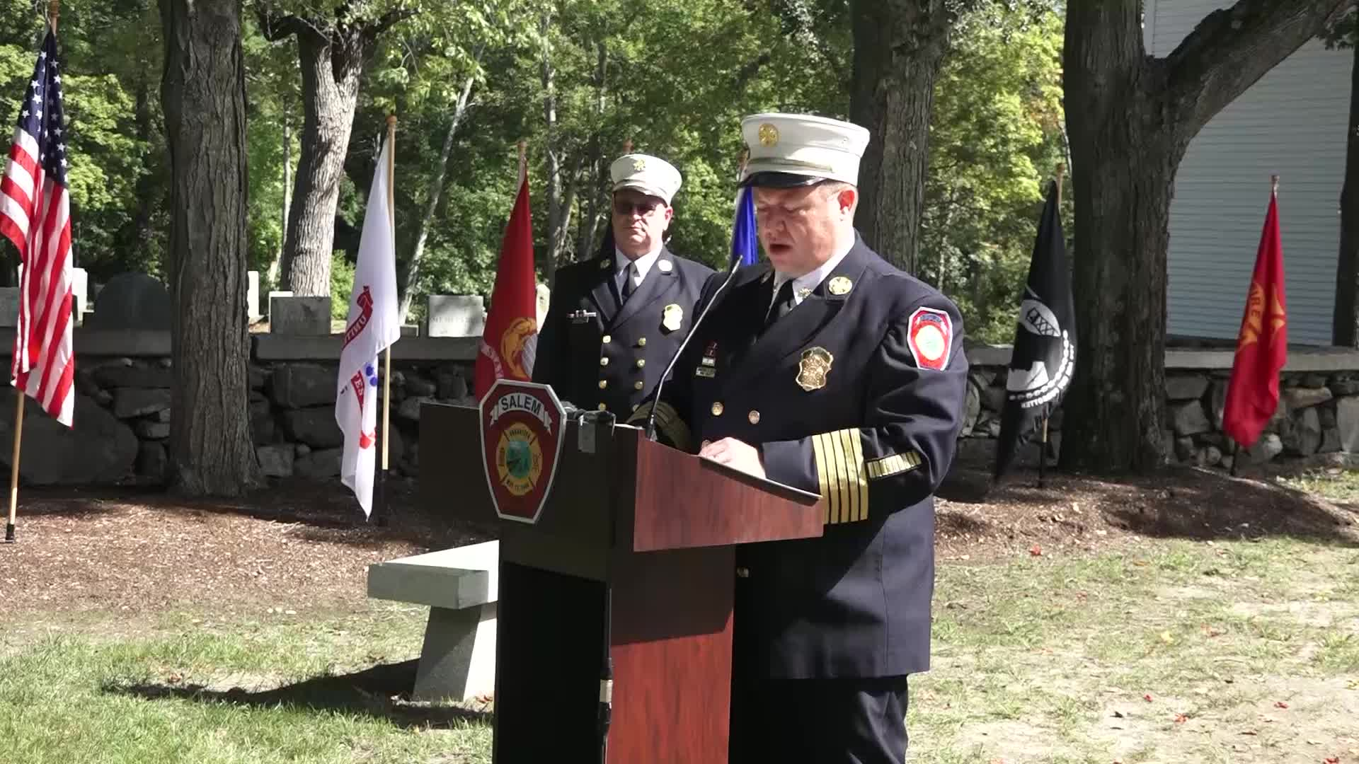 Salem Fire Department Pinning Ceremony 2020