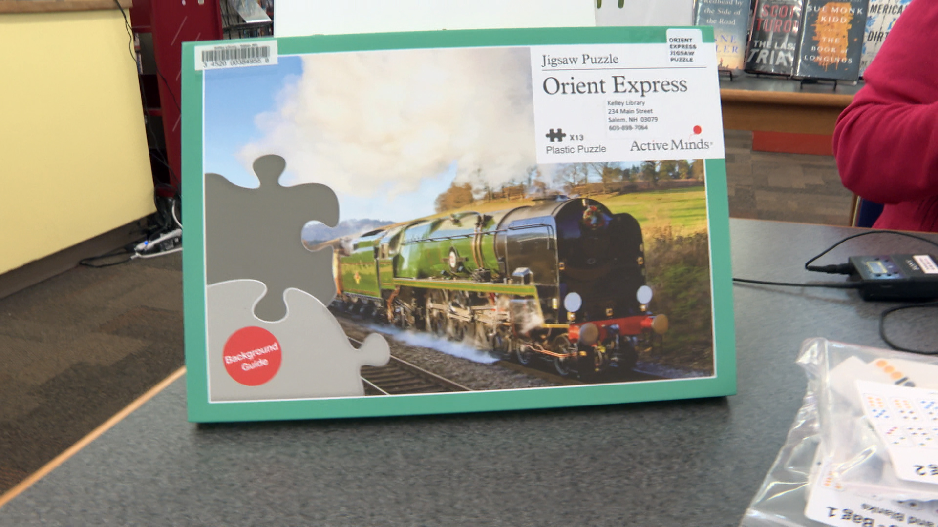 Kelley Library, Cool Collection- Memory Games & Puzzles