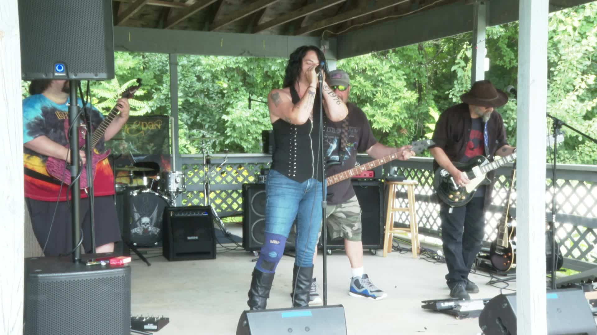 LateNiteOnly Band "Dark Rain" Chris Feole Tribute at Derry Salem Elks