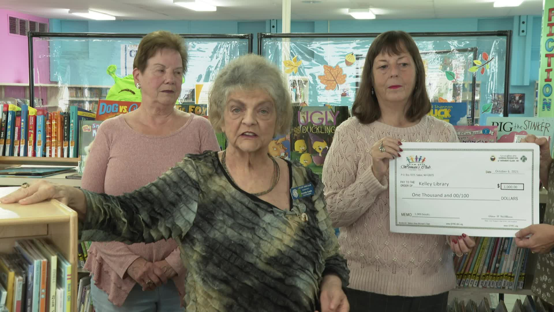 "Wonder Books" 1000 books project Lions & Woman's Club