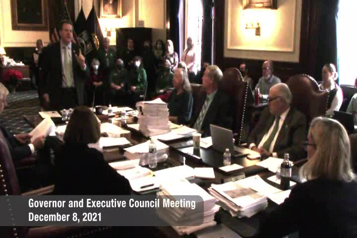 Governor & Executive Council 12/08/21