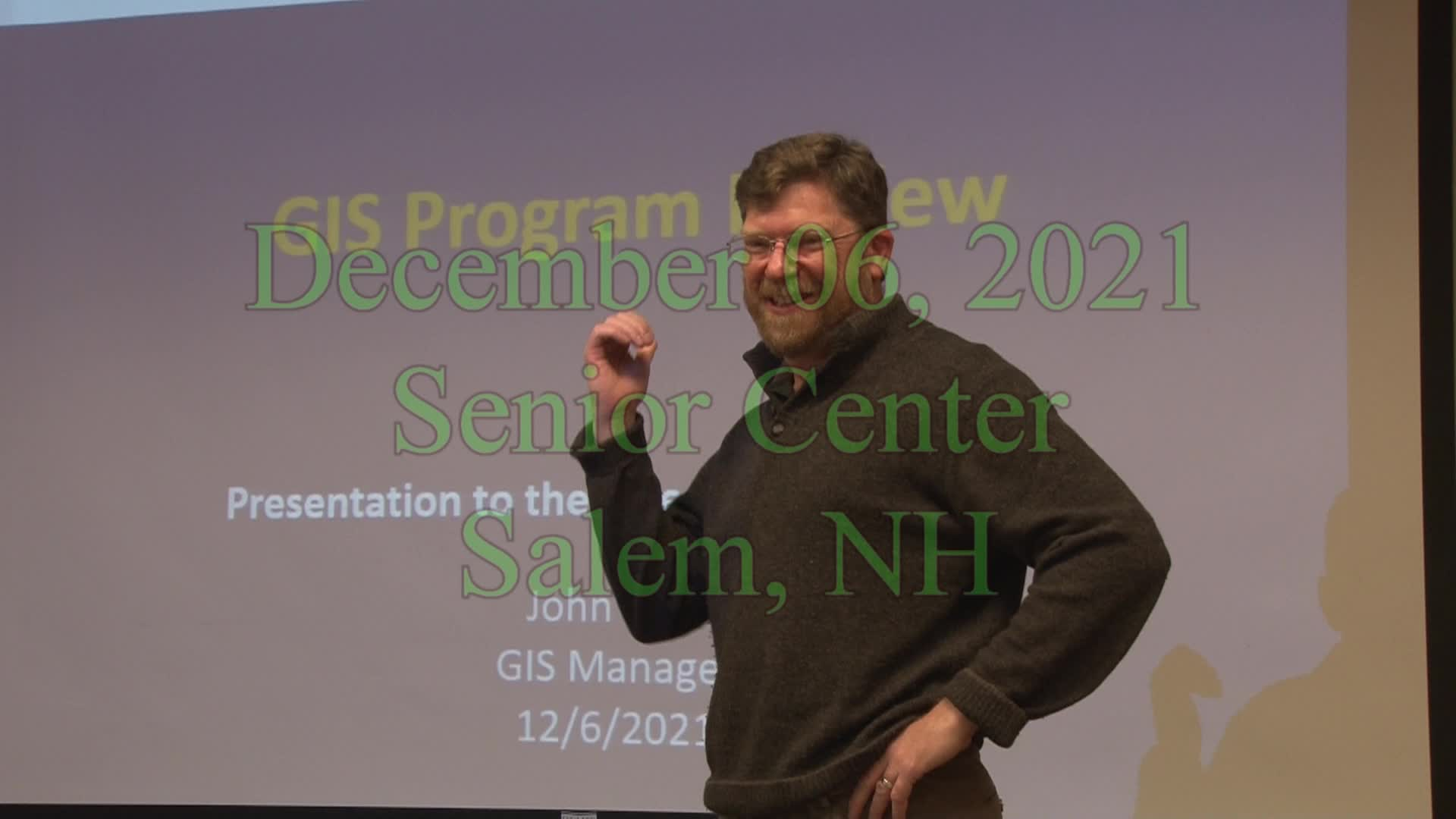 GIS Review John Vogl Sr Center Mens Roundtable