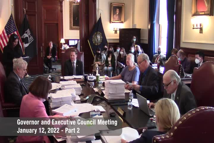 Governor & Executive Council 01/12/22 Pt 2