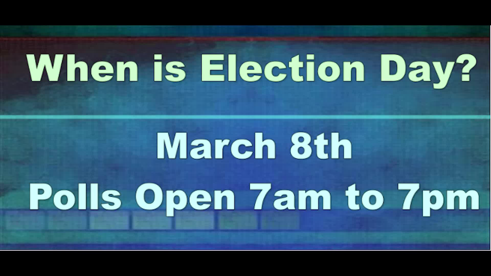 What's Happening with Elections?