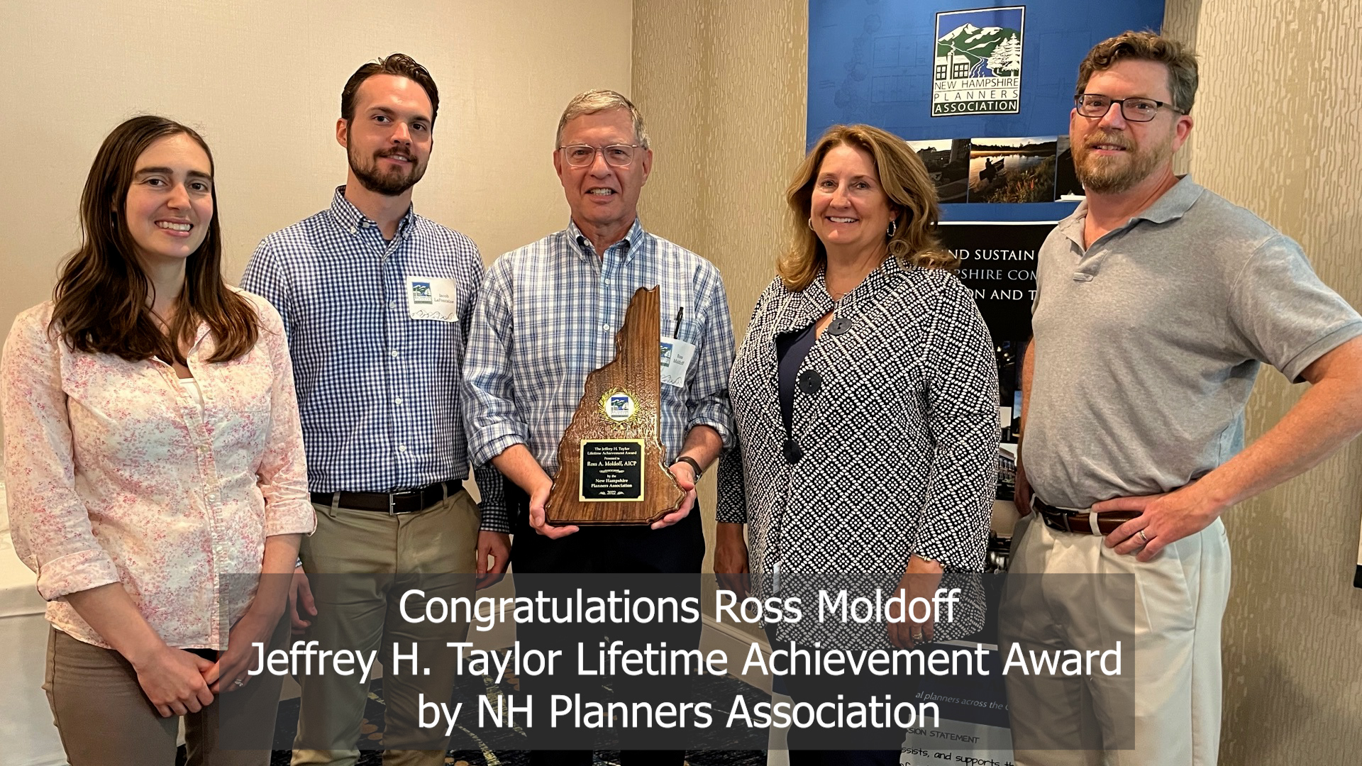 Ross Moldoff Lifetime Achievement Award by NH Planners Association